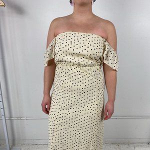 Off the Shoulder Maxi Dress